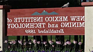 Image of the NMT Entry Sign